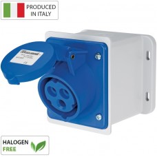 Βιομηχανική Πρίζα Θηλυκή 16A 3P 230V Μπλε IP44 EC690501D